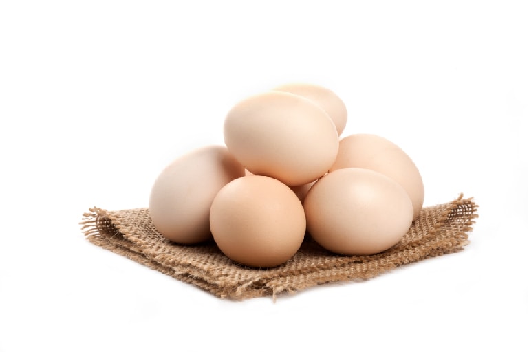 nutrition for hair growth - Eggs stacked on top of each other